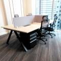 CCC Capital Management | Product Seen: [Astrid Highback Office Chair, Apex Workstation – Double sided & Dan Mobile Pedestal - 2 Drawers - Standard Size]